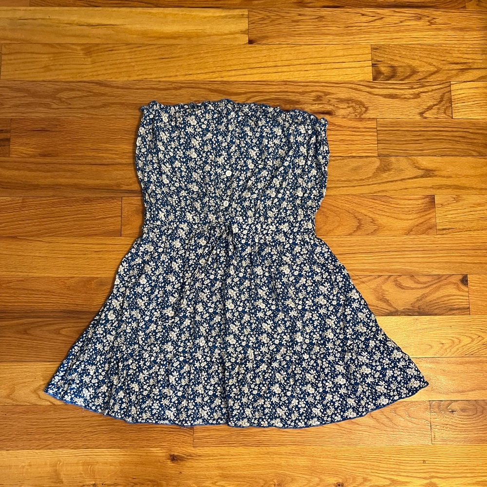Strapless dress or coverup